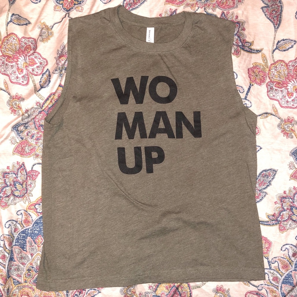 Woman Up Muscle Tank